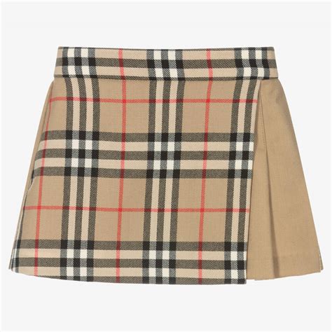 burberry patterned skirt|Burberry skirt baby girl.